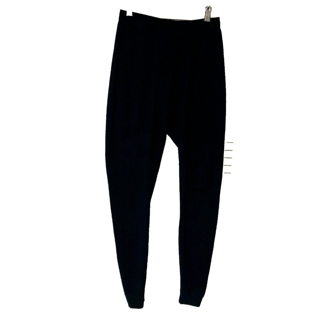 Base‎ Layer Black Knit Pants Men's S Thermal Rib UPF TERRAMAR Hunting Winter
